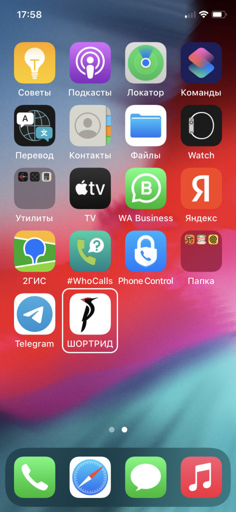 ШОРТРИД на домашнем экране